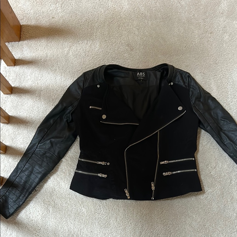 Black Leather Jacket for Women